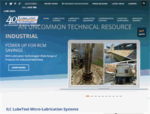 Tablet Screenshot of lubetechnologies.com